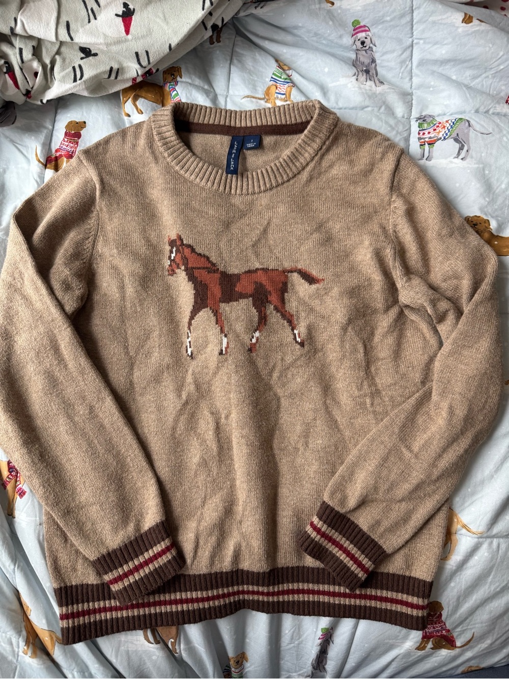 Janie & Jack sweater boys size 7